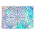 thumbnail image 2 of Tiptophomedecor Peel and Stick Zen Wallpaper Wall Mural - Pink Blue Mandala - Removable Wall Decals, 2 of 3