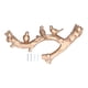 thumbnail image 1 of Ganchos de pared para toallas, gancho decorativo Ganchos de pared decorativos de pájaro dorado Ganchos de pared elegantes y modernos, 1 of 8