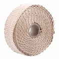 5m Car Insulation Tape Exhaust Heat Wrap with 4 Stainless Steel Cable ...