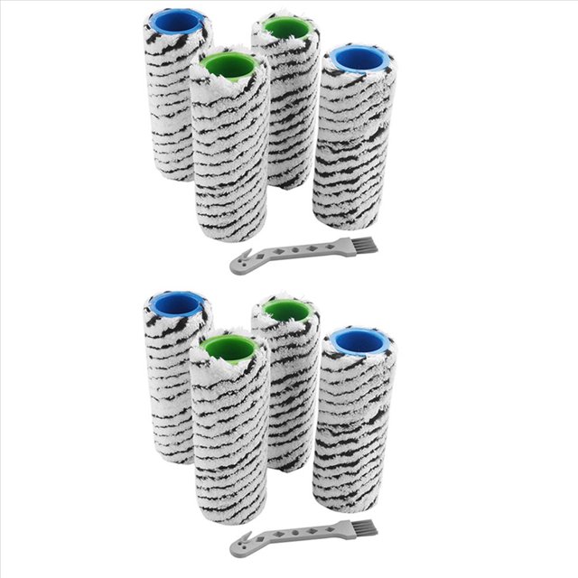 8 Piezas de Cepillo de Rodillo para FC7 FC7 Premium FC5 FC5 Premium FC3 Piezas de Limpiador de Suelo Inalámbrico