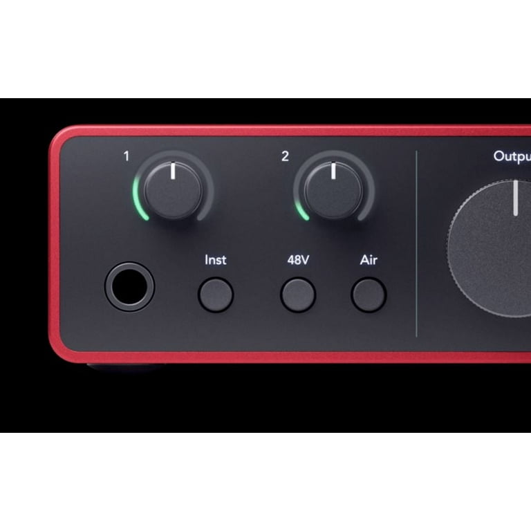 Focusrite Scarlett Solo Studio 4th Gen USB Audio Interface with