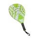 thumbnail image 4 of Raqueta de pádel de entrenamiento resistente con bolsa de almacenamiento Raqueta de tenis para deportes al aire libre Verde Blanco, 4 of 9