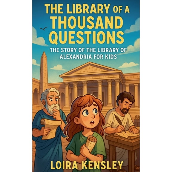 The Library of a Thousand Questions: The Story of the Library of Alexandria for Kids, (Paperback)