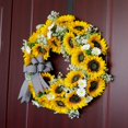 thumbnail image 3 of de Flores Artificiales para Ventana de Puerta Delantera de 18 Pulgadas para Adorno de Festival, 3 of 9
