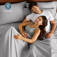 thumbnail image 4 of Bare Home Pillowcase Set - Premium 1800 Collection - Double Brushed - Ultra Soft - Standard Size, Light Gray, 2 Count, 4 of 8