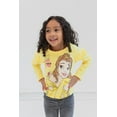 thumbnail image 3 of Disney Princess Moana Jasmine Belle Big Girls 3 Pack Long Sleeve T-Shirts Toddler to Big Kid, 3 of 5