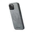 thumbnail image 4 of Compatible with iPhone 11 Magnetic Case, Classic Premium PU Leather TPU Hybrid MagSafe Ultra Slim Protective Skin Friendly Shockproof Phone Case Cover for iPhone 11, Gray, 4 of 7