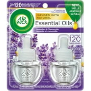 Air Wick Plug In Scented Oil , Lavender & Chamomile, 2 Refills, air freshener
