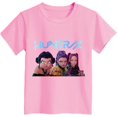 thumbnail image 4 of K pop Demon Chandail pour Filles, T-Shirt Graphique Mignon avec Dessin Animé, T-Shirt Tendance et Drôle, Chandail pour Enfants, Hauts Roses, Manches Courtes, Col Ras du Cou, 4 of 4