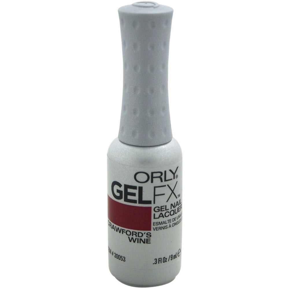 ORLY for Women Gel Fx Gel Nail Color, #30053 Crawford's Wine, 0.3 oz ...