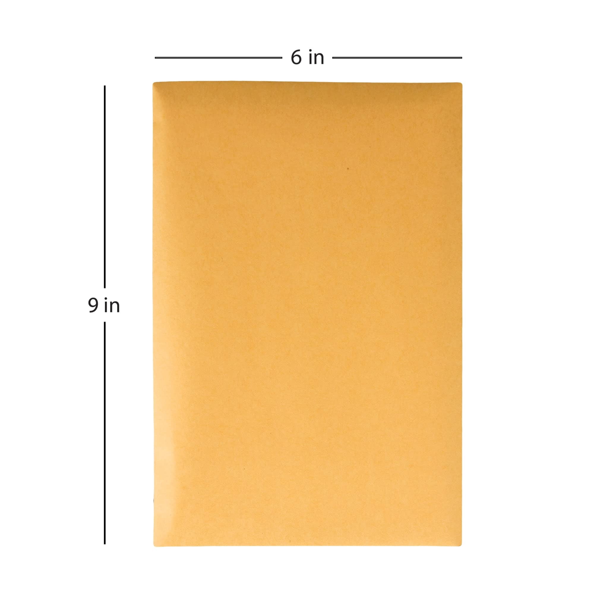 Office Depot Clean Seal(TM) Catalog Envelopes, 6in. x 9in., Brown, Pack Of 250, 77918
