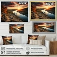 thumbnail image 4 of Designart "Connecticut horizon III" Landscapes Floater Framed Canvas Print, 4 of 7