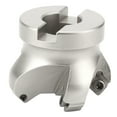 4 Flute Face Mill Cutter Head with 10 Inserts Robust Oxidation