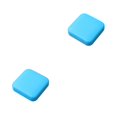 thumbnail image 1 of Maoww Pill Case 2 Grids Cute Dust Proof Daily Pills Organizer Box Portable Container Cases Dispenser Office for Purse Bags Blue 2Set, 1 of 6