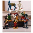 thumbnail image 4 of Música Esqueleto Banda Decoraciones Halloween Carnaval Fiesta Regalo Escena Interesante Accesorios Adornos De Escritorio Minnieouse HA041328-04, 4 of 6
