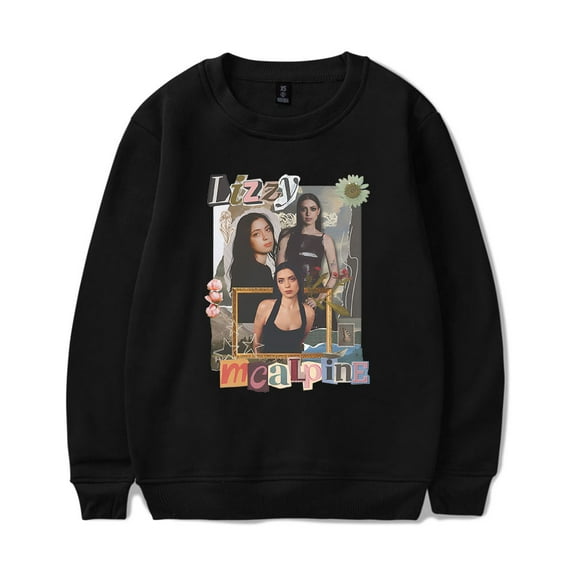 Lizzy McAlpine Merch Sweatshirt Poster Printed Hoodie Streetwear Men Women Long Sleeve