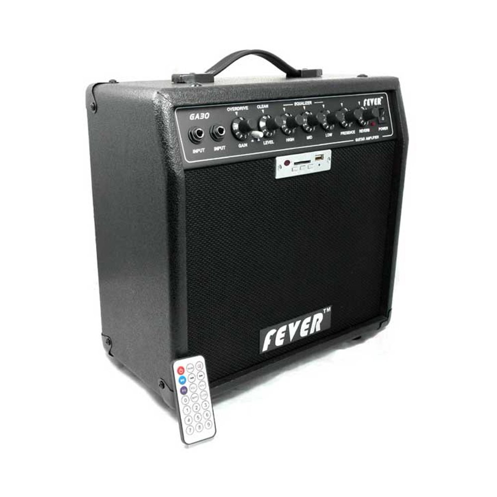 Fever 30 Watts Guitar Combo Amplifier with USB and SD Audio Interface