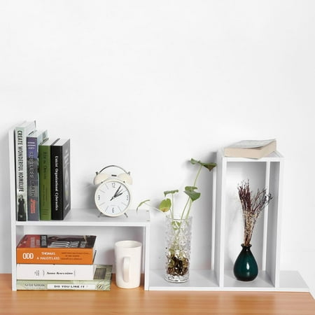 Walfront Diy Table Desktop Storage Rack Display Shelf Organizer