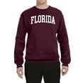 thumbnail image 2 of Wild Bobby State of Florida College Style Unisex Crewneck Sweatshirt, 2 of 6
