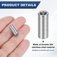 thumbnail image 2 of Uxcell 15PCS Espaciadores de Aluminio M3 3mm ID x 6mm OD x 15mm L Espaciador Metálico Redondo para Tornillos y Pernos, 2 of 6