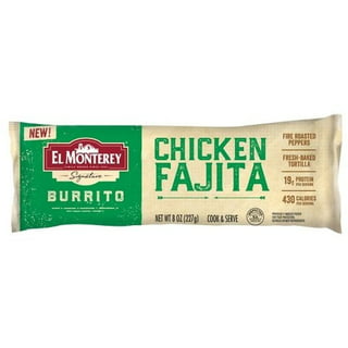  El Monterey All Natural Chicken, Monterey Jack Cheese and Rice  Chimichanga, 0.312 Pound - 24 per case. : Grocery & Gourmet Food