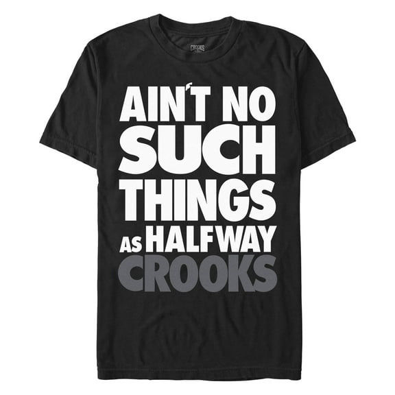 Men's Crooks & Castles Ain't No Such Things Text Graphic T-Shirt