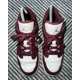thumbnail image 2 of Ni - ke Ni - ke Air Jordan 1 Low Shoes 553560-615 Sz 6Y Womens 7.5 Bordeaux Cherrywood EUC, 2 of 5
