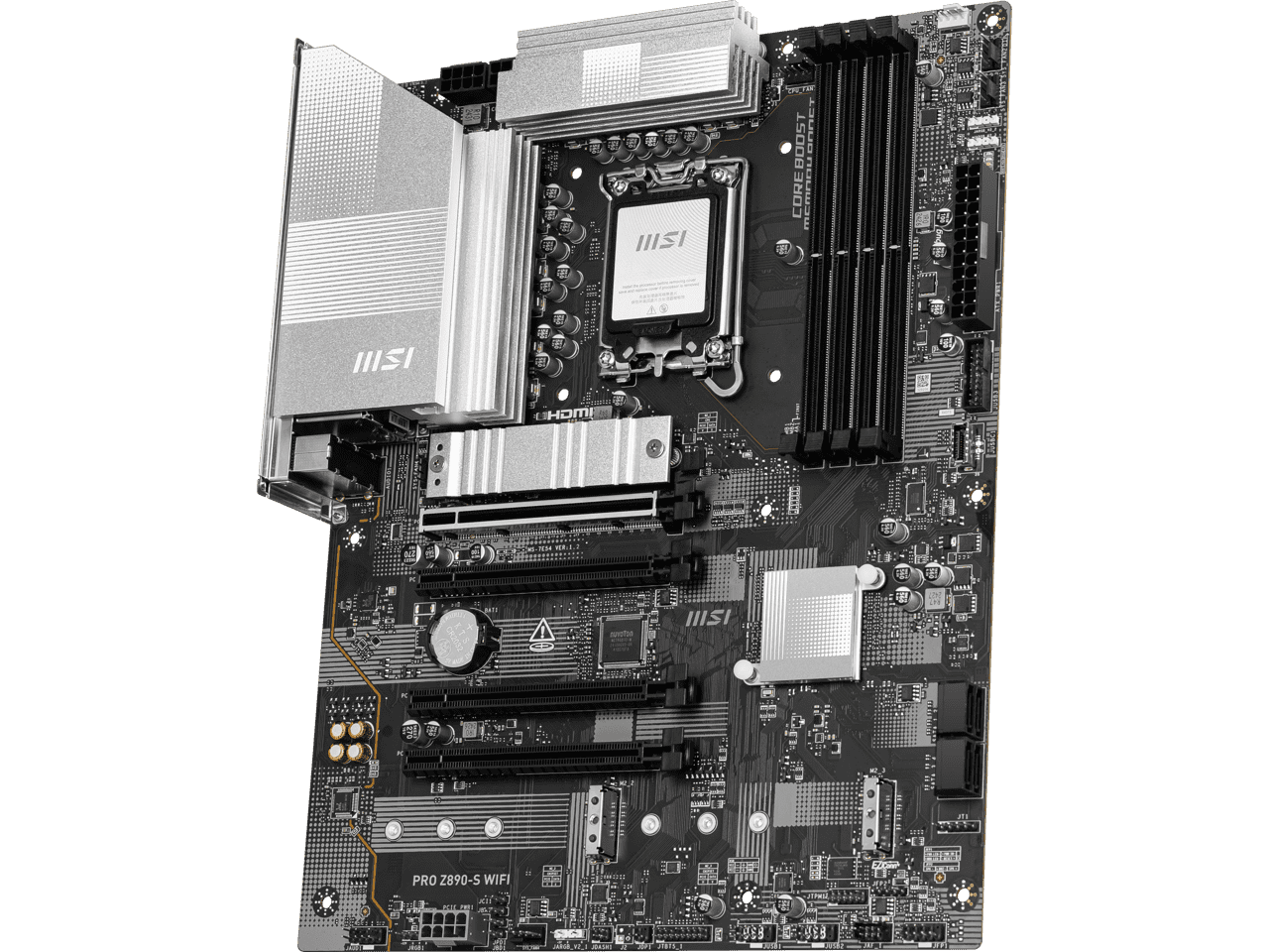 MSI PRO Z890-S WIFI LGA 1851 Intel Z890 SATA 6Gb/s ATX Motherboard