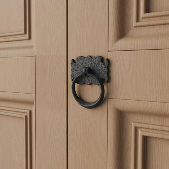 Renovators Supply Cabinet Handles 3" Black Wrought Iron Drawer Pulls Antique Kitchen Cabinet Handles w/Screws