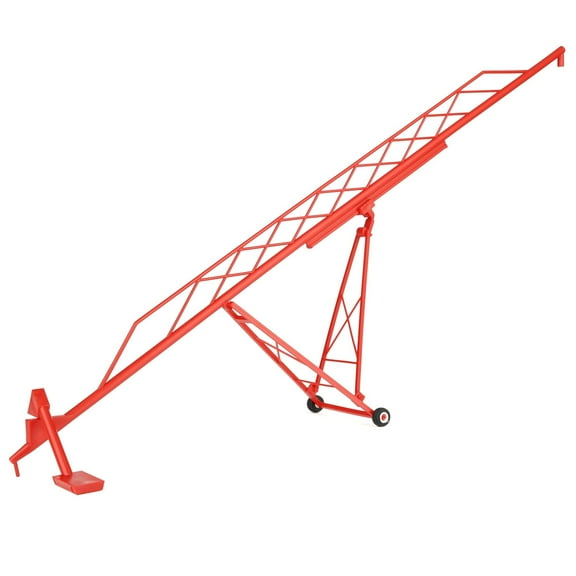 Replica 1/64 Plastic Red Grain Auger, (115ft to scale) MW1001-Red