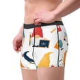 thumbnail image 2 of Fotbe School Cute Gnomes Men’s Total Support Pouch Boxer Briefs, X-Temp Cooling, Moisture-Wicking Underwear, Regular, Long-leg and Trunk-Medium, 2 of 6