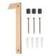 thumbnail image 1 of Números de casa Uxcell para exteriores, 10 pulgadas, números de dirección grandes de metal flotante (Oro, Número 1), 1 of 7