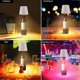thumbnail image 4 of Wireless Bottle Lamp, Led Bottle Lights for Liquor Bottles, Rechargeable Wine Bottle Lights Tricolor Lights-Black Boris, 4 of 5