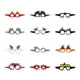 thumbnail image 1 of Gafas de Halloween, gafas de papel, decoraciones para fiestas de Halloween, decoración fotográfica, recuerdo de fiesta de Halloween, gafas divertidas, 1 of 9