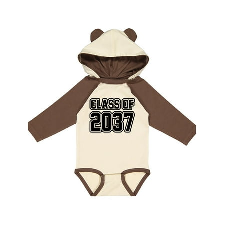 

Inktastic class of 2037 Gift Baby Boy or Baby Girl Long Sleeve Bodysuit