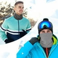 thumbnail image 4 of Oliegs Blanket Fleece Neck Warmer Windproof Winter Neck Gaiter Cold Weather Face For, 4 of 4