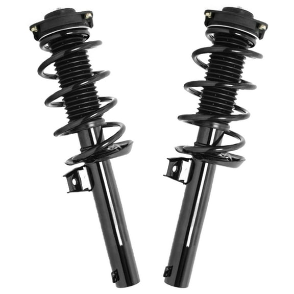 Detroit Axle - 2 Front Struts for Volkswagen 09-17 Tiguan 17-18 Tiguan Limited, 2009 2010 2011 2012 2013 2014 2015 2016 2017 Struts with Coil Spring Assembly Replacement Suspension