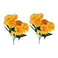 thumbnail image 1 of 10 Head Artificial Silk Fowers Carnation Bunch Wedding Home Outdoor Size 38cm Avilable In 7 Colours (2PC), 1 of 8