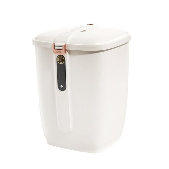 tredstone Boîtes de Rangement pour Aliments pour Animaux Étanches Couvercle Verrouillable Conteneur de Riz Durable Garde les Aliments Frais et Sûrs