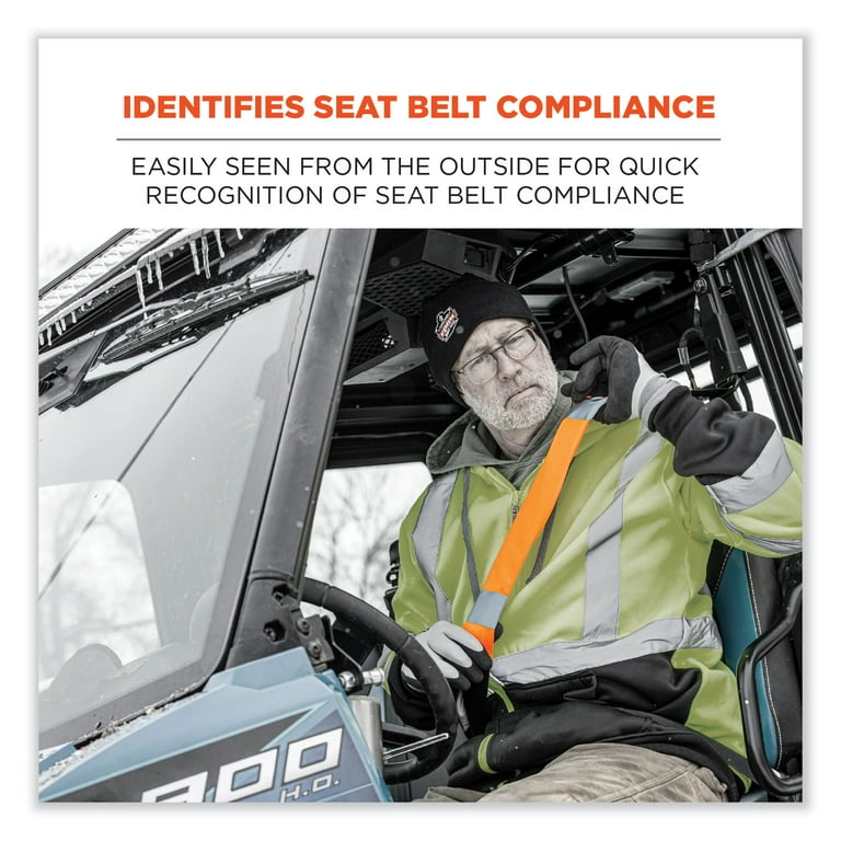 GloWear 8004 Hi-Vis Seat Belt Cover, 6 GloWear 8004 Hi-Vis Seat Belt Cover, 6