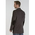 thumbnail image 2 of Circle S Mens Grey 100% Cotton Lubbock Corduroy Jacket Blazer 44 L, 2 of 3