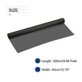 thumbnail image 2 of Uxcell Window Privacy Film 15.75 Inch x 9.84 Feet Frosted Glass Self-Adhesive Sun Blocking Sticker for Home Gray, 2 of 6