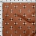 thumbnail image 3 of oneOone Georgette Viscose Fabric Arrow Ikat Decor Fabric Printed BTY 42 Inch Wide, 3 of 4