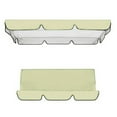 thumbnail image 1 of Lefu Garden Swing Canopy Seats Replacement Set 3 Seats Covers + Swing Canopy Cover, 1 of 7