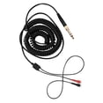 thumbnail image 1 of Cable Espiral de Resorte de Repuestro Parauriculares HD - Transmisión de Audio de Alta Definición, Cable en Espiral de 2 M Estríable Hasta 6 M - Conceptores en Cobre, 1 of 7