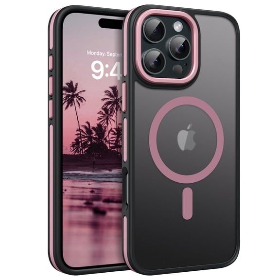 BENTOBEN Case for iPhone 16 Pro Max Compatible with Mag-safe 6.9" Slim Translucent Matte Shockproof Protective Cover