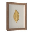 thumbnail image 3 of Gild Design House Golden Leaves, Shadow Box Leaf 3, 3 of 5