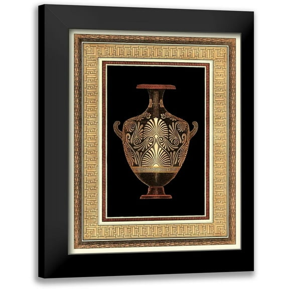 Moses, Henry 12x14 Black Modern Framed Museum Art Print Titled - Etruscan Earthenware I