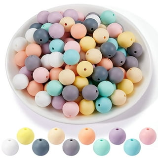 50/100/200Pcs New Silicone Beads Cartoon Bulk Focal Beads For