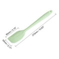thumbnail image 2 of Uxcell Silicone Spatula Spoon, 11" Heat-resistant Scraper for Cooking Mixing Cyan, 2 of 6